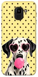 TPU чохол Demsky Pinky dolmatin для Samsung J600F Galaxy J6 (2018)