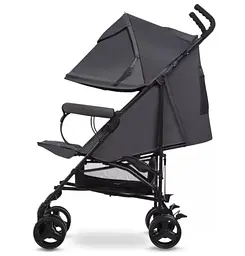 Прогулянкова коляска Lionelo Elia Grey White, сіра (LO-ELIA GREY WHITE) - мініатюра 5