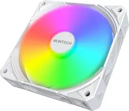 Комплект вентиляторів MONTECH E28 ARGB 120MM 3 PACK (W) - мініатюра 3