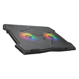Підставка для ноутбука MeeTion CoolingPad CP2020, 9-14" для геймерів ігрова з RBG підсвічуванням - мініатюра 4
