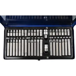 Набір біт Стандарт 10мм HEX, TORX, SPLINE 40шт. (SDBS0040) - мініатюра 2