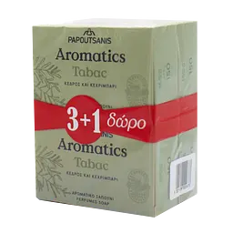 Тверде мило Aromatics Табак, 400 г (4 шт. по 100 г) (ABSMT400) - мініатюра 2