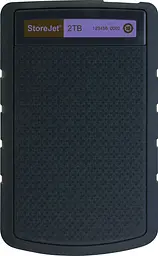 Зовнішній жорсткий диск 2TB Transcend StoreJet 25H3P 2.5" USB 3.0 (TS2TSJ25H3P) - мініатюра 2
