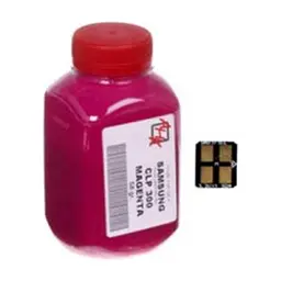 Тонер SAMSUNG CLP-300 Magenta+chip AHK (1500230)