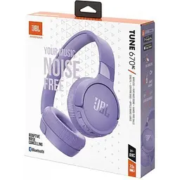 Бездротові навушники JBL Tune 670NC (JBLT670NCPUR) фіолетові - мініатюра 9