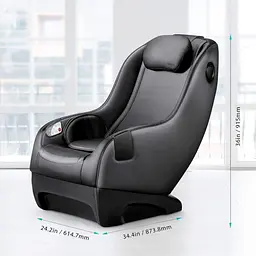 Масажне крісло Naipo MGCHR-A150 Чорний - мініатюра 7