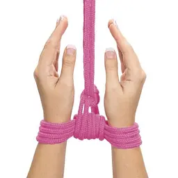 Мотузка для звязування LoveToy Fetish Bondage Rope, 10 м, рожева - мініатюра 2