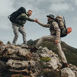 Рюкзак туристичний Naturehike NH70B070-B, 70 л + 5 л, світло-коричневий - мініатюра 5