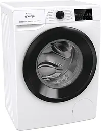 Пральна машина Gorenje фронтальна 8 кг 1200 A+++ 55 см дисплей інвертор пара Wi-Fi білий - мініатюра 3