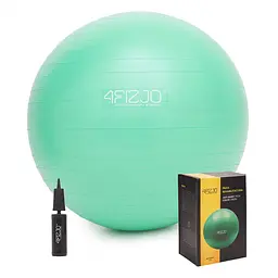 М'яч для фітнесу (фітбол) 4FIZJO 75 см Anti-Burst Green 4FJ0029 (P-5907222931189)
