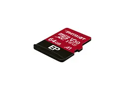 Карта пам'яті Patriot EP microSDXC UHS-I U3 V30 A1 + SD adapter 64 GB (PEF64GEP31MCX) - мініатюра 2