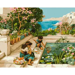 Картина за номерами "Наша золота рибка" ©William Stephen Coleman KHO2554 40х50 см Ideyka