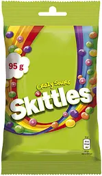 Упаковка драже Skittles BAG Кисломікс 95 г x 18 шт - мініатюра 2