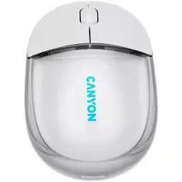 Мишка Canyon OnClick 24 Wireless White (CNS-CMSW24W) - мініатюра 2