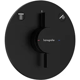Змішувач для душу Hansgrohe DuoTurn S прихованого монтажу matt black 75418670