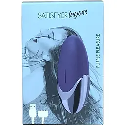 Потужний вібратор Satisfyer Lay-On - Purple Pleasure - мініатюра 6