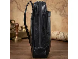 Чоловіча сумка Italico 6001G-20 nero чорна 20×23×5 см TONY PEROTTI sum0029109 - мініатюра 2