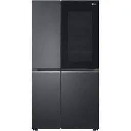 Холодильник LG SBS 179x91х74 холод.відд. 414 л мороз.відд. 233 л 2дв. А+ NF інв. диспл внутр. зона світла Door in door чорний матовий - мініатюра 2