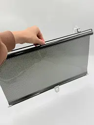 Шторка рулонна 58*125cm сонцезахисна Blackmagic для авто, спальні, кухні  на присосках - мініатюра 5