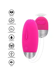 Віброяйце ToyJoy Funky Remote Egg, 7.9 см (рожевий) - мініатюра 4
