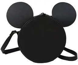 Сумка дитяча C&A Mickey Mouse з екошкіри для дівчинки 17х17 см Чорна