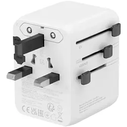 Зарядний пристрій Canyon OnTour 70 3xUSB-C + 2xUSB-A EU/UK/US/AUS 70W White (CNS-TA70W1006W) - мініатюра 2