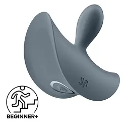 Анальна пробка Satisfyer Booty Absolute Beginners 2 7.9 см (сірий) - мініатюра 2