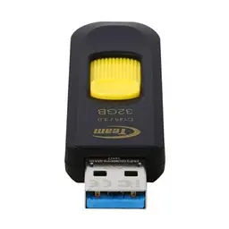 USB флеш накопичувач Team 32GB C145 Yellow USB 3.0 (TC145332GY01) - мініатюра 4