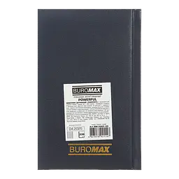 Щоденник датований Buromax Powerful 2026 A6 штучна шкіра/поролон темно-синій (BM.2583-03) - мініатюра 3