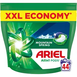 Капсули для прання Ariel Все-в-1 Гірське джерело 44 шт. - мініатюра 2