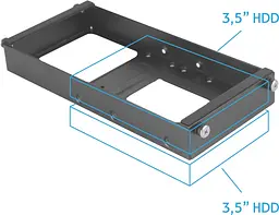 Корпус Chieftec PRO CUBE MINI CN-01B-OP miniITX, без БЖ, Black (CN-01B-OP) Без БП - мініатюра 12