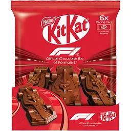 Шоколад молочний Kit Kat Racing Cars з какао, рисовими кріпсами та шматочками вафель 66 г - мініатюра 2