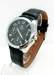 Наручний годинник чоловічий Clockhouse Edifice 8159G Сріблястий (IBW889SB)