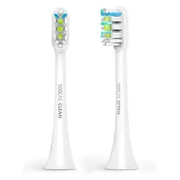 Насадка для зубної щітки Xiaomi SOOCAS X1/X3/X5 BH01W (Білі, 2 шт)