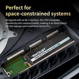 Накопичувач SSD Patriot m.2 NVMe 500GB P400 V4 PCIe 4.0 x4 TLC 512 480 (P400VP500GM28H) - мініатюра 6