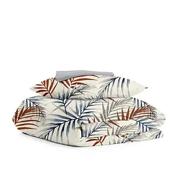 Дитяча постільна білизна в ліжечко BEIGE FOLIAGE CS1, бежевий (FoliageColorMilk_Grey_140)