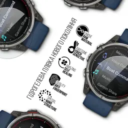 Плівка захисна Armorstandart hydrogel Garmin quatix 8 47mm 6 pcs (ARM91676) - миниатюра 2