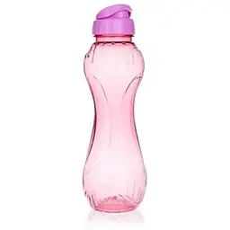 Пляшка пластикова з кришкою TREND 600 мл Pink