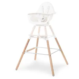 Комплект додаткових подовжуючих ніжок Childhome Evolu natural white з підніжкою (CHEVOFTNA) - мініатюра 3