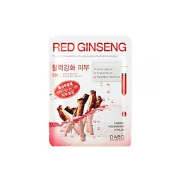 Маска тканинна для обличчя Dabo First Solution Mask Pack Red ginseng з екстрактом червоного женьшеню