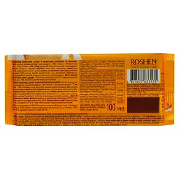 Шоколад молочний Roshen Lacmi з молочною начинкою та печивом 100 г (872110) - мініатюра 3