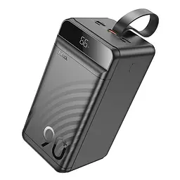 УМБ портативне зарядне 90000mAh 22.5W 3A зі швидкою зарядкою PD/QC зовнішній акумулятор універсальні порти 3USB/Type-C/Lightning LED-дисплей вбудований ліхтар повербанк