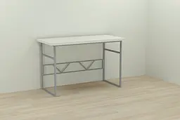 Комп'ютерний стіл Ferrum-decor Раян 75x140x60 сірий ДСП Білий 32мм (FRD-101616)