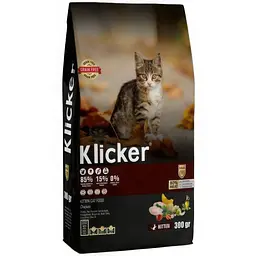 Сухий корм Klicker Холістик беззерновий для кошенят з Куркою 300 г