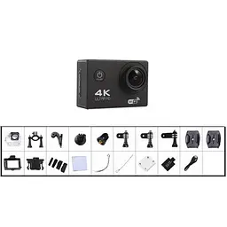 Екшн камера DVR SPORT S2 Wi Fi Black (006579) - мініатюра 2
