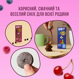 Набір: Фруктові цукерки Bob Snail Ягідний мікс 150 г (5 шт. х 30 г) - мініатюра 3