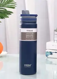 Термопляшка Tyeso 750 мл з нержавіючої сталі для кави води blue - мініатюра 3