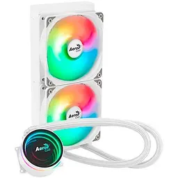 Система водяного охолодження Aerocool Oasis L240 White (ACLA-OA24117.21) [143339] - мініатюра 2