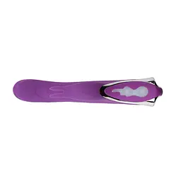 Вібратор-кролик Intimate Melody Missile 23.5 см фіолетовий - мініатюра 4