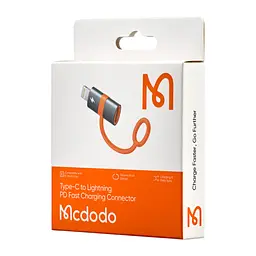Адаптер McDodo Type-C to Lightning PD 36W Fast Charging Connector OT-0510 Black - мініатюра 2